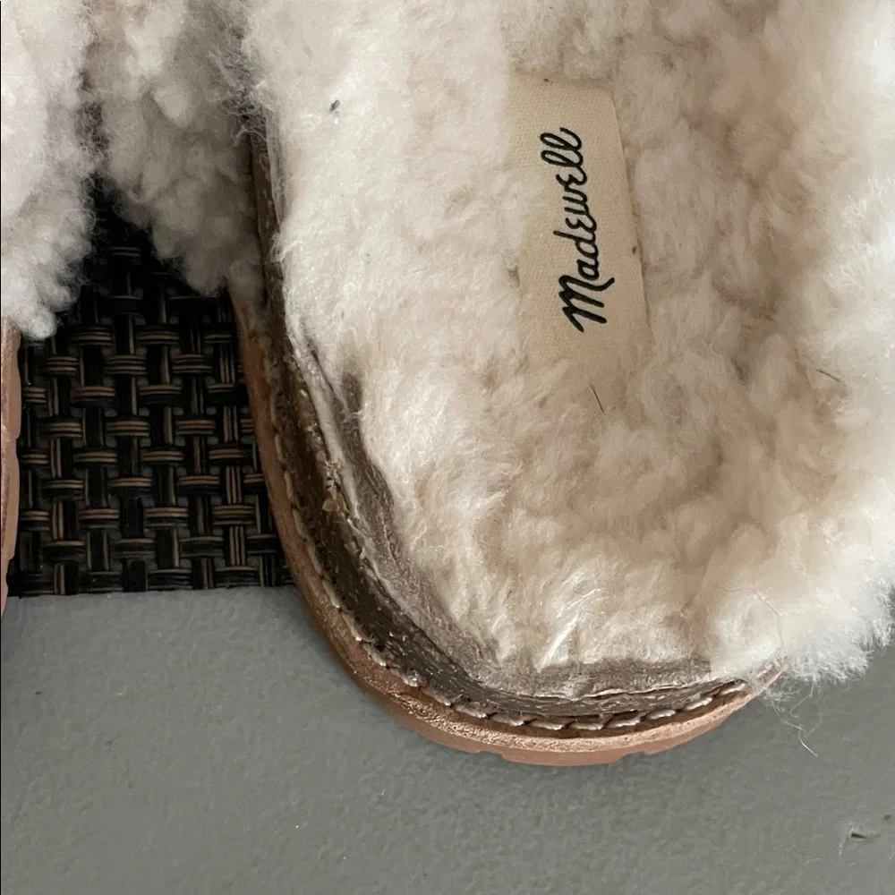 Madewell The Layne Clog Mule in Shearling - Picture 6 of 8